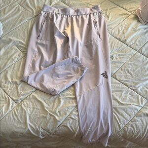 Adidas Men's Light Gray Joggers